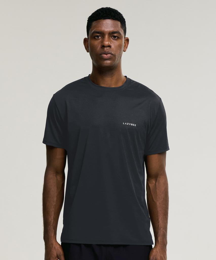 Leijibi Aero Touch Standard Fit Short Sleeve M T-Shirt Top Sleeve Charcoal