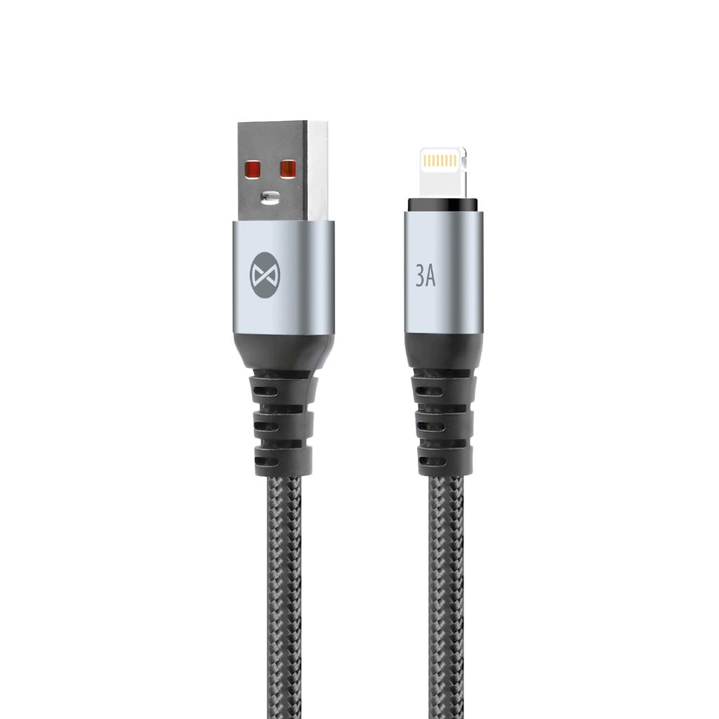 Forever Kabel Braix Usb - Lightning 1,0 M 3A Czarny