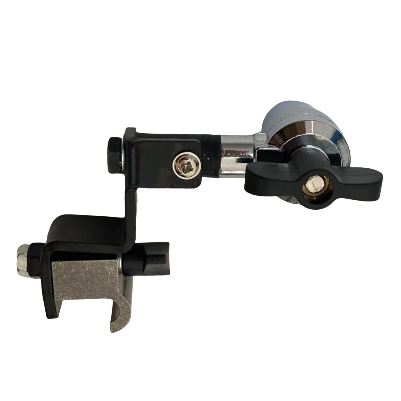 

Cymbal Holder Clamp Cymbal Extension Mount Clamp Easy to Install Cymbal Arm Attachment for Percussion Instrument Spare Parts