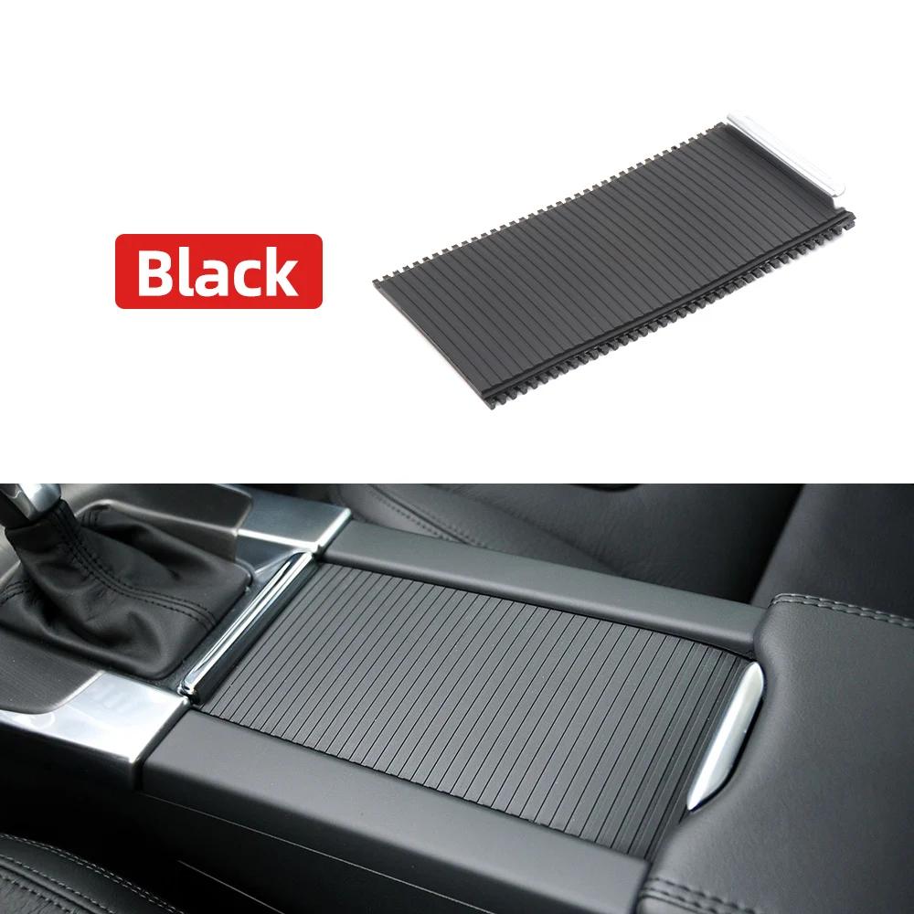 For Volvo S60 V60 XC60 Central Armrest Water Cup Holder Pull Curtain Rolling Shutter Cover Plate 39868873 39868875