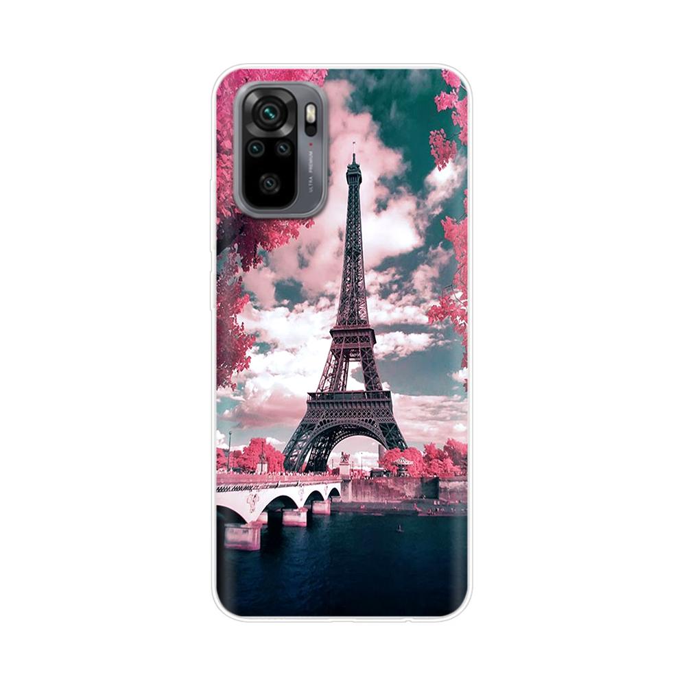 For Xiaomi Redmi Note 10S Case Note 10 Silicone Soft TPU Back Cover For Xiaomi Redmi Note 10 Pro Note10 S Phone Cases Coque Bags
