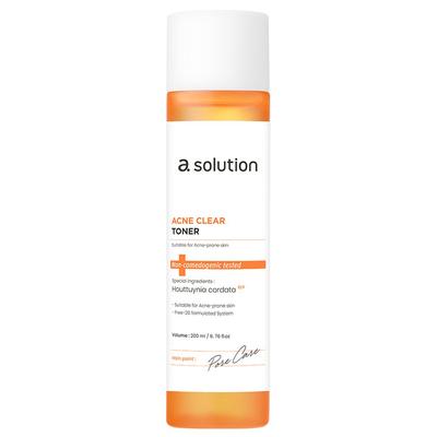 A-Solution Acne Clear Houttuynia cordata Toner, 1 Packung, 200 ml