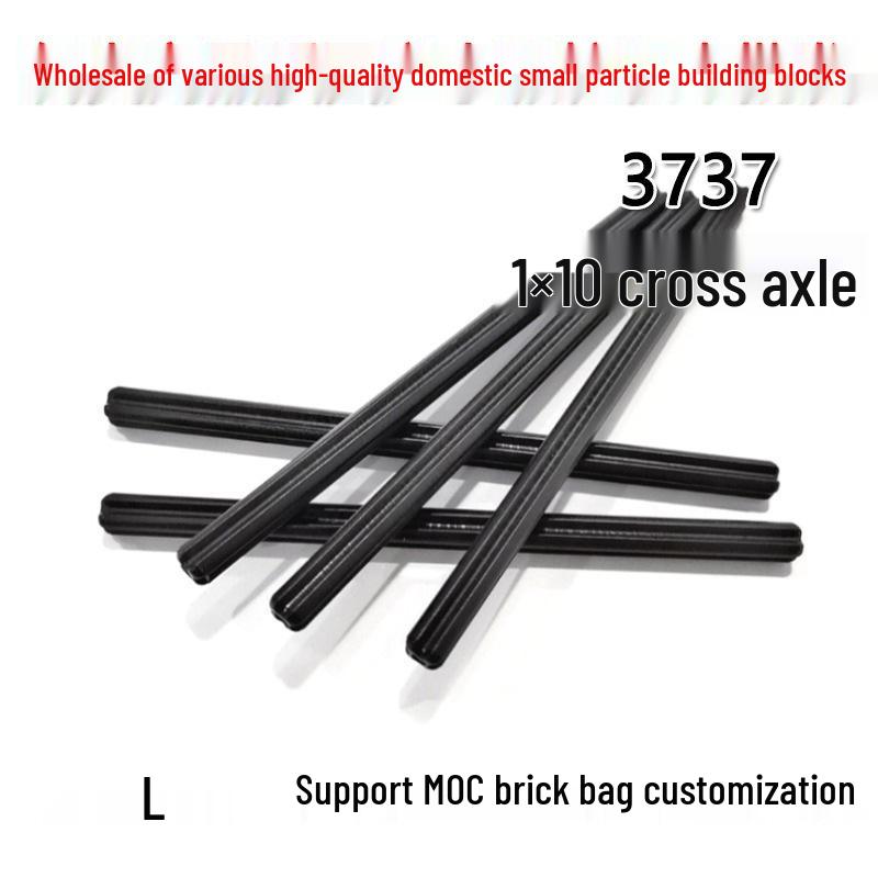 

1x10 Cross Axle Building Block Compatible with Lego - Small Particle MOC Accessory Contact for other colors
