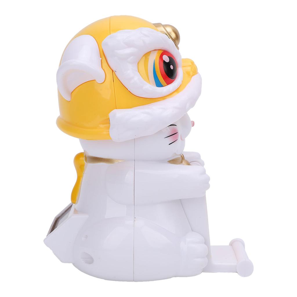 Löwentanz Katze Auto Armaturenbrett Ornament Solarbetrieben Kunststoff Auto Nickende Chinesische Glückskatze Löwe