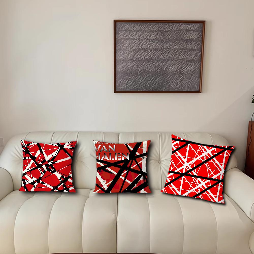 Fantastico Modello Eddie Van Halen Moda Per Camera da Letto Auto Caffetteria Stanza Morbido e Divano Soggiorno Federa Decorativa