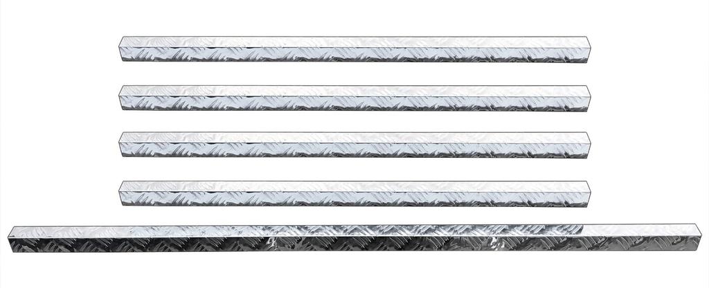 BRIGHTZ Acty Truck HA8 HA9 Aluminum Side Covers (5-Piece Set) [SID-MOL-166] for A8, A9, 8, and 9 Acty Trucks