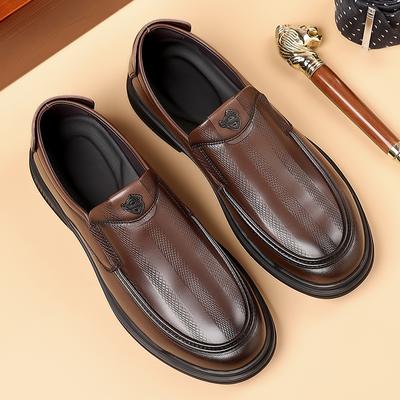 Mode Nouvelles Chaussures Décontractées en Cuir Fait Main pour Hommes Design Baskets Homme Chaussures en Cuir Respirantes Homme Baskets d'Extérieur