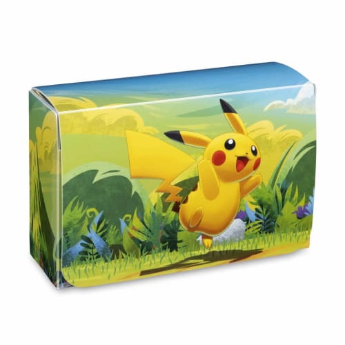 Overseas Pokemon Center Double Deck Case Pikachu's Adventure