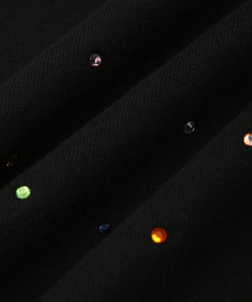 GRAILZ Crystal Baggy Sweat Pants [Black]