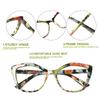 Turezing Reading Glasses High Quality Spring Hinge Readers with Stylish Pattern Print for Prescription Eyewear