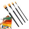 Paint Brushes Ergonomic Handle 4piece Tools Pen Paint Brush Set for Acrylic Painting for Kids Classroom Coloring Adults Craft