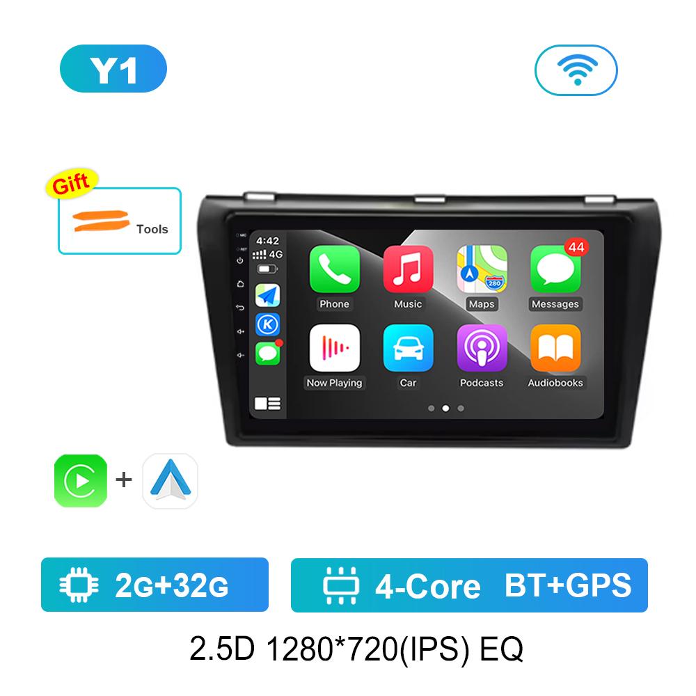 

Автомагнитола с мультимедийным плеером на ОС Android 9 для Mazda 3 2003 - 2013, DSP стерео, экран QLED 4G, WiFi, BT, навигация GPS, охлаждающий вентилятор