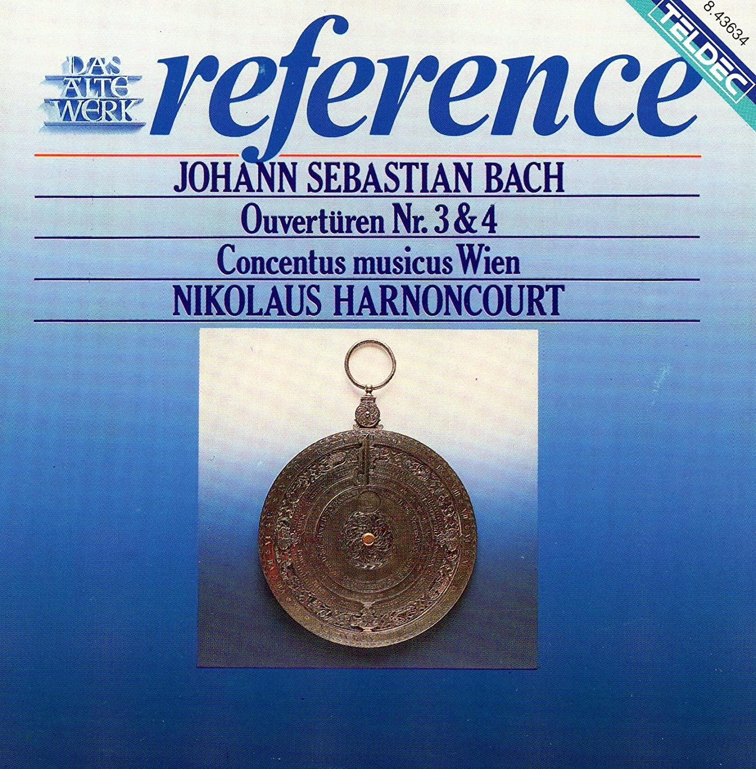 

CD VARIOUS - OVERTURES NOS. 3 & 4 843634ZS843634 TELDEC 1987 Germany Classical Used