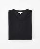 STCO Diems Ripple Knit Slit Neck T-Shirt_Navy (Classic Fit)_Dtsuz42Csn