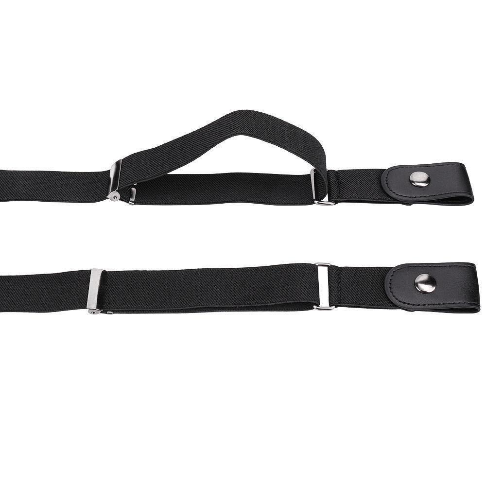 1PC Cintura con fibbia Pantaloni Abiti Cintura elastica elastica senza fibbia Cintura da donna/uomo