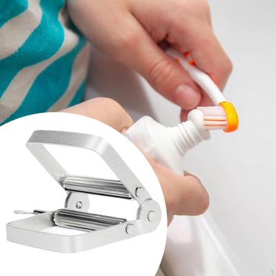 Toothpaste Wringer Clip Aluminum Accessories Versatile Dispenser Tube for Garlic Paste