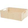 Nitori Laila 3 Horizontal Half 8420812 Basket, Natural,