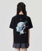 Sudalkeompeoni Cyber Graphic T-Shirt Black