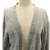 Ron Herman Linen 100% Long sleeve long knit cardigan XS gray Women Used
