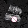 Penis Sleeve Male Masturbator Delay Lasting Glans Trainer Portable Stimulator Penis Massager Soft Adult games sex Erection Toys