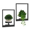 Metal Frame Plant Holder Wall Mounted Iron Frame Plant Holder Potted Plants Frame
