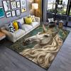 Majestic Unicorn Adorned with Elegance Carpet Yoga Living Room Room Decor Children's Crawling Mat Doormat Area Rug
