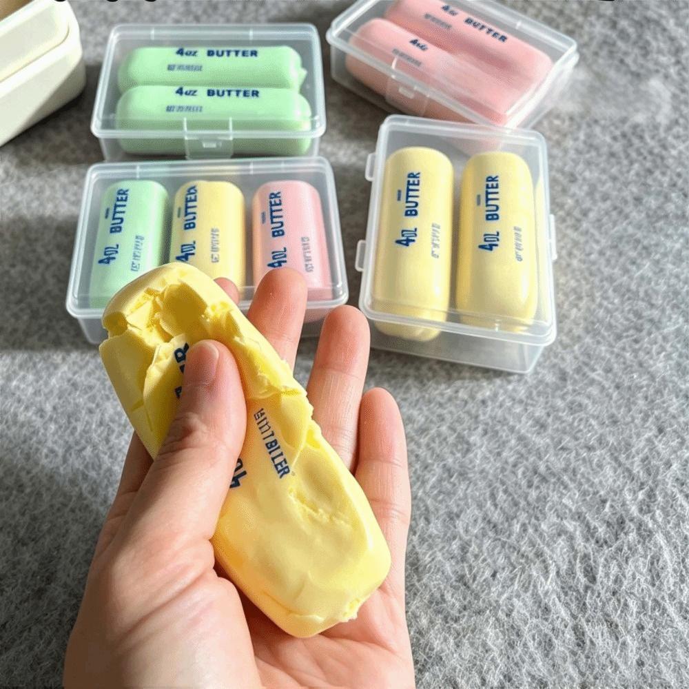 Sound Crispy Crunchy Butter Stick Sensory Fidget Butter Bar Toy Butter Stick Squishy  Student