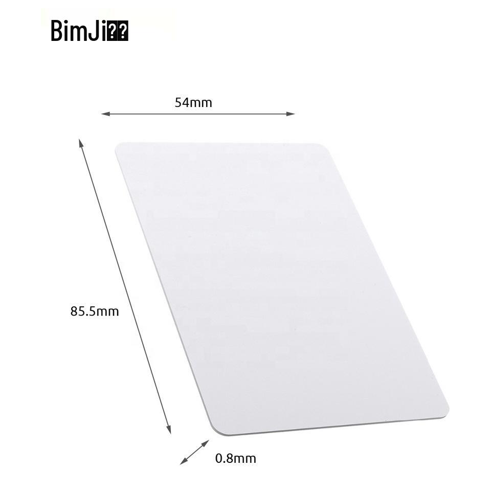 Weiße T5577 Wiederbeschreibbare Karte, Kompatibel mit HID/EM4305, 125 kHz Zutrittskontrolle, Nicht-5200, Leer und dünn.