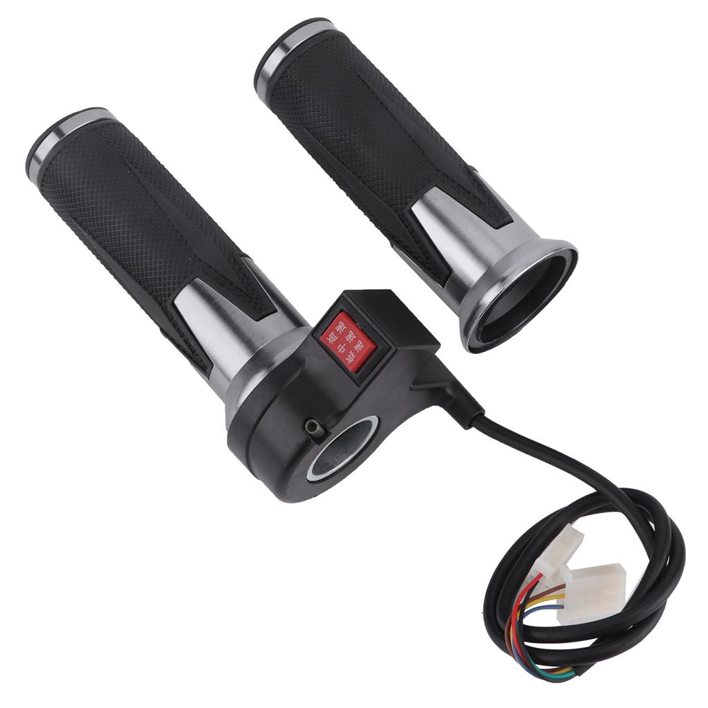 1 Pair Handlebar Throttle Grip 3 Speed Control Universal Throttle Handle for Electric Bikes