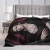 I-Interview With The Vampire Iwtv Blanket  Soft Pattern Plush Throw Blanket For Child Living Room Flannel Bedspread Bed Cover