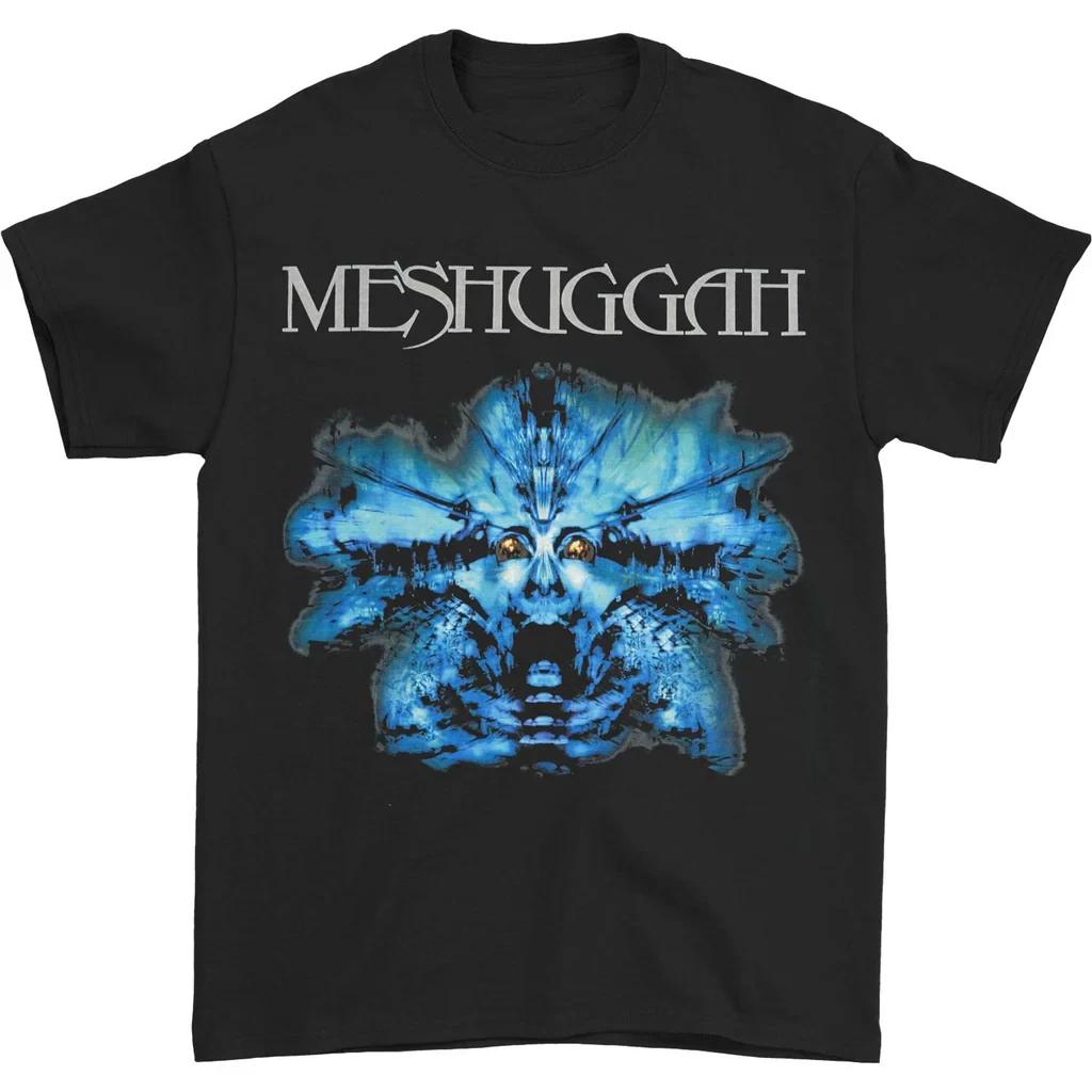 Meshuggah Band Nothing Blue Heavy Cotton Black Full Size T Shirt TR397 XS