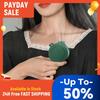 Mini Neck Hanging Fan Small Table Fan USB Rechargeable Waist Clip Fan Silent Lightweight Neck Fan Portable for Outdoor Travel