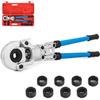 VEVOR Crimping Tool Pipe Crimping Tool Ø 12-32 MM, Blade Crimping Pliers Pipe Pliers Suitable for A55 Pipes