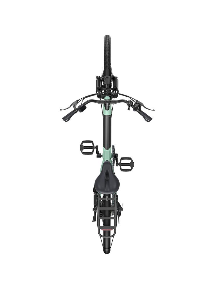 HillMiles MileCity 1 Electric Bicycle 36V 13Ah Battery, 250W Motor, IP65 Waterproof, 26 Inch Tires, 100KM Range E-Bike