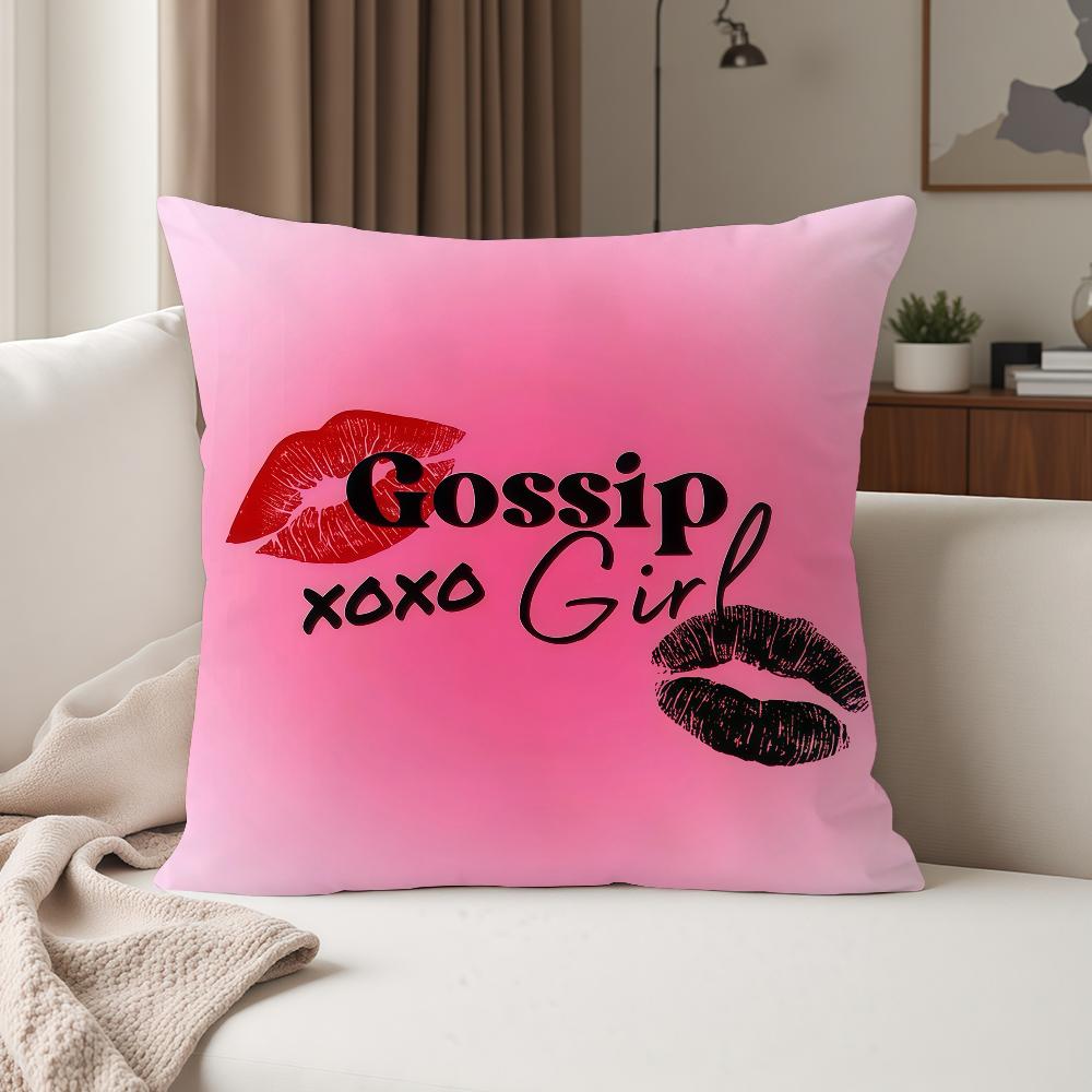 Classic Tv GGossip GGirl Pillow Case Suitable For Bedrooms Living Rooms Cars Home Decoration