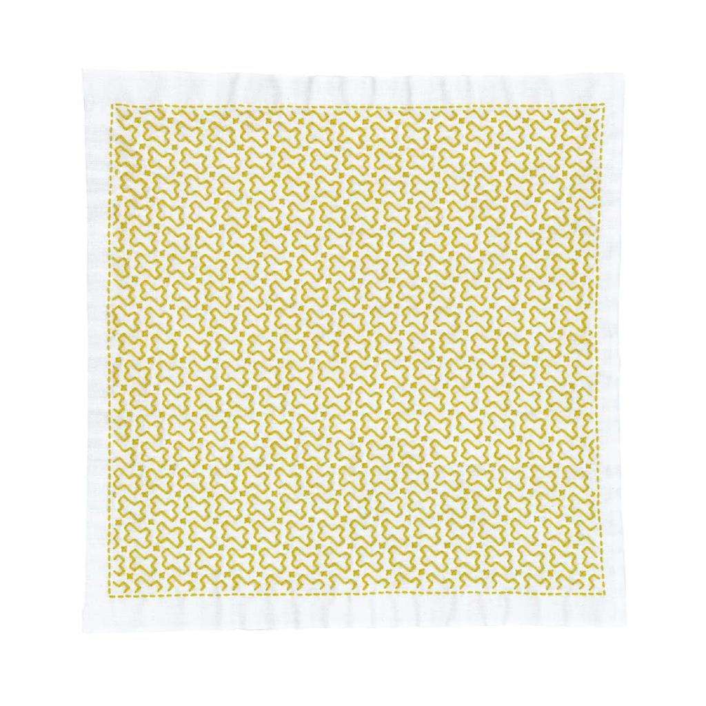 Olympus Thread Sashiko Flower Flowing Cross Kit, Dish, Pattern, SK-356
