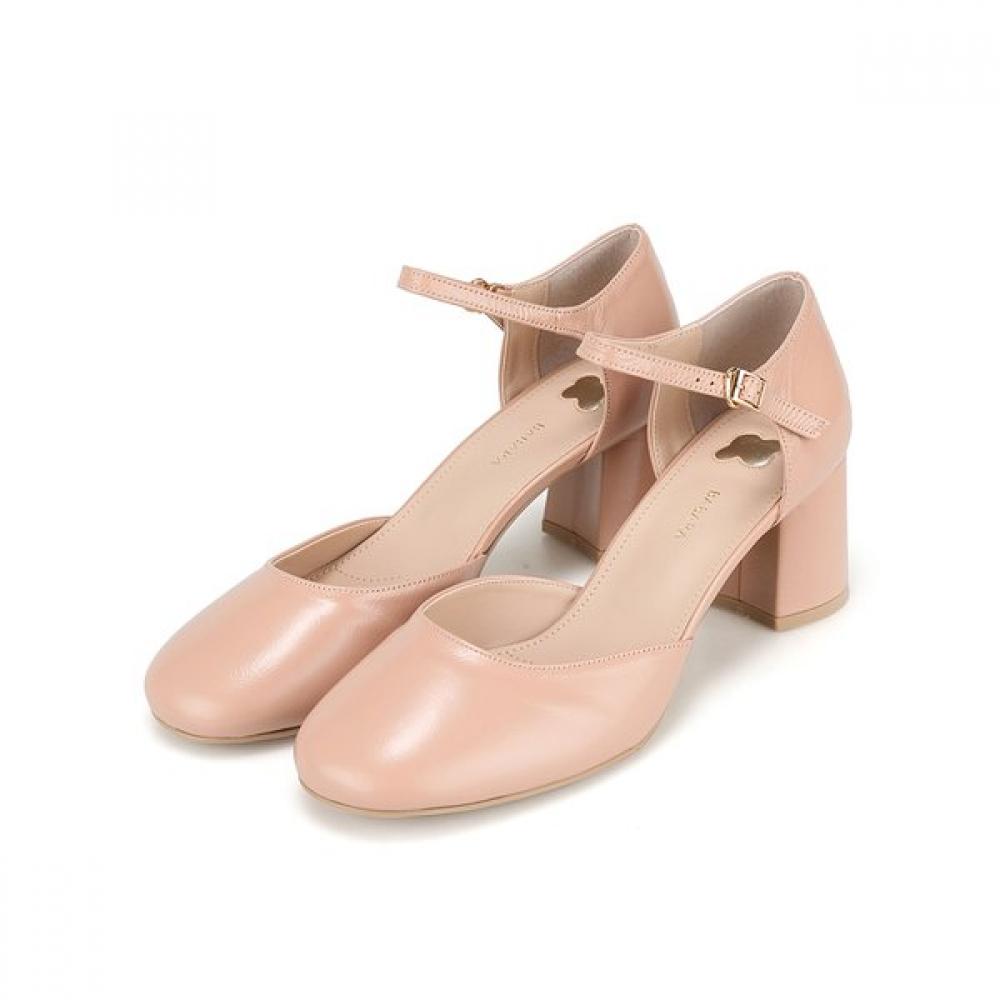 Barbara Leather 6cm Strap Pumps Bbi207be 250mm