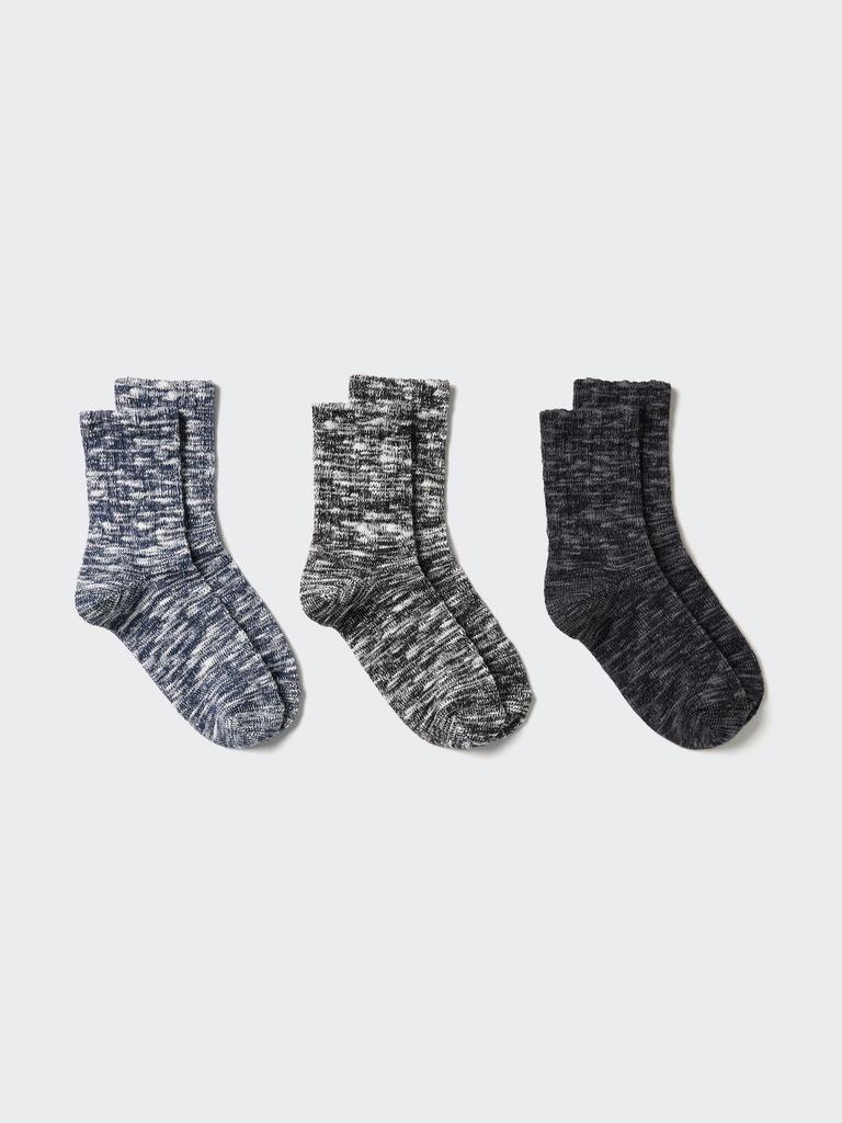 Uniqlo Japan Socks 3 Pair Slab