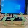 Archaeology Dinosaur Fossil Skeleton Assembly Kit, Glow in Dark T-Rex Fluorescent Model