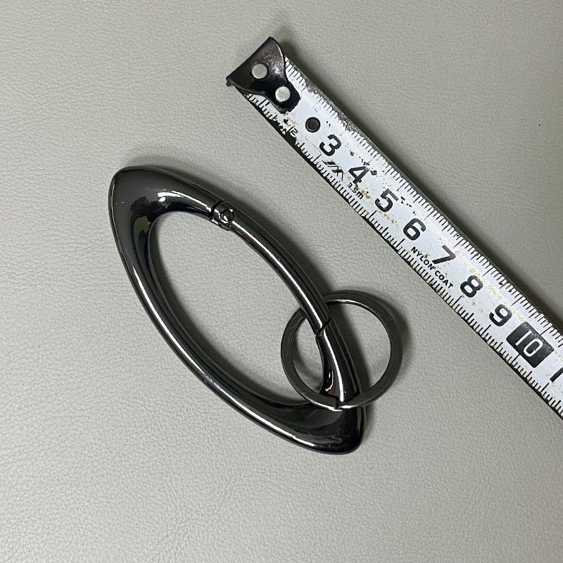 Zinc Alloy Bag Charm Trinkets Keychain Cross Carabiner Keychain Camping Hiking Outdoor Climber Waist Pendant Accessories Gift