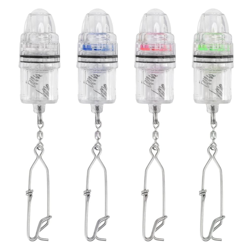 Fish Attracting Indicator Underwater Deep Drop LED Fish Lure Light with Metal Reinforced Large Pin H