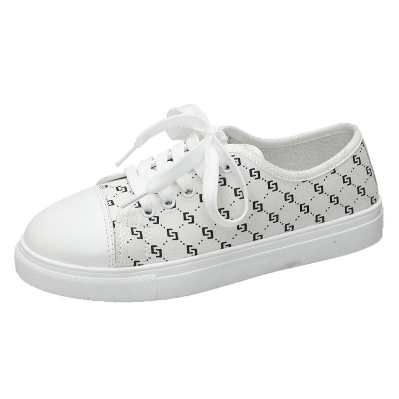 Spring and Autumn New Canvas Shoes Women's Fashion Versatile Casual Comfortable Sports Shoes European and American Soft-soled Student Shoes