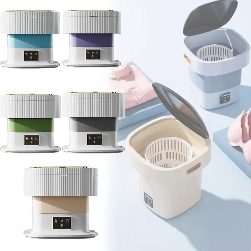 Tragbare Reinigung Heimwaschmaschine Drehfunktion Studentenwohnheimbedarf Baby