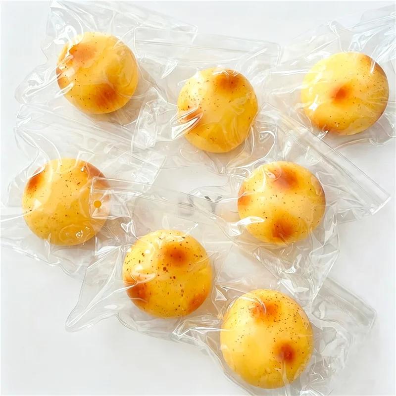 Oversized Potato Fluid Squeeze Ball Soft TPR Sensory Toy Mini Pocket Bag Charm Stress Relief Anti-anxiety Fidget Toy for ADHD