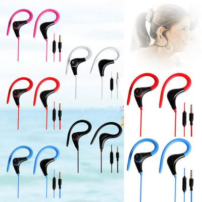 Sport Laufen Jogging Kopfhörer Ohrbügel Stereo Kopfhörer mit Mikrofon für Handy