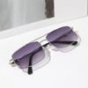 Metal Frame Sunglasses Fashion Multi-color Women's Beach Sunglasses