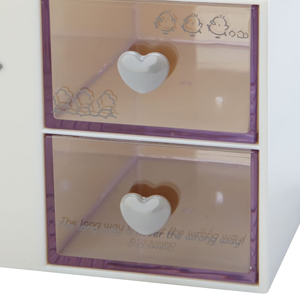Sanrio Sanrio Plastic Chest with Pen Stand Pochacco Pochacco Calm Color Stationery Series Character 14 x x 9cm 504963 SANRIO (SANRIO) 11.5