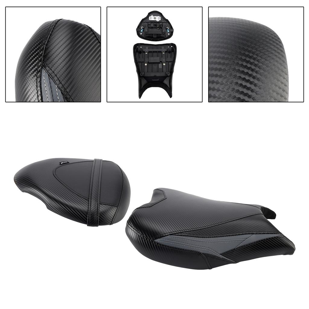 Front&Rear Raider Passenger Cushion Kit Black2 For Suzuki Gsx1300R 2022-2024