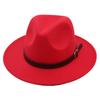 Cappello a Cilindro per Bambini Fibbia per Cintura Cappello in Feltro da Sfilata Cappello di Lana da Esterno Genitore-Figlio Cappello Jazz Uomini e Donne