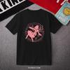 Japanese Anime Touhou Project Mystia Lorelei Short Sleeve Tshirt Summer Cosplay Student Loose Tops Xt